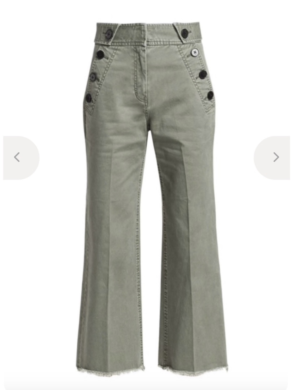 Bristol sailor wide leg high waist